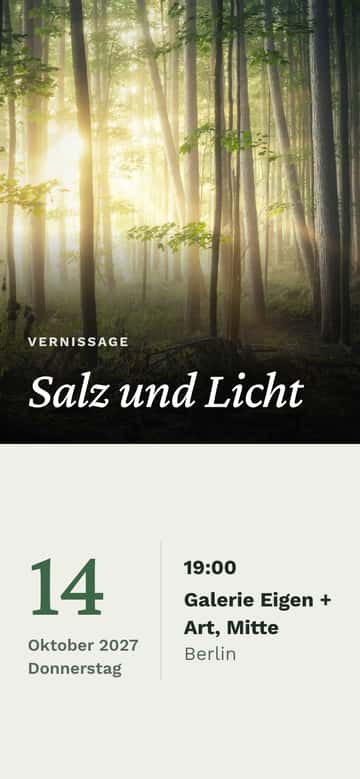 Einladungen – Wald