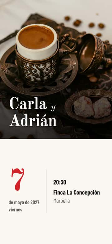 Invitaciones de compromiso – Calendario