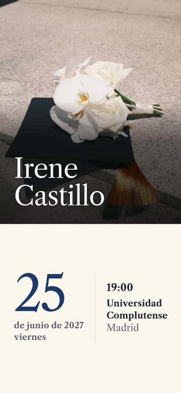 Invitaciones de graduación – Honores