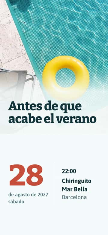 Invitaciones de fiesta – Laguna