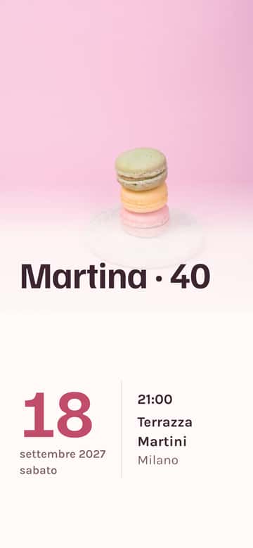 Inviti di compleanno – Sorbetto