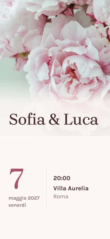 Inviti di fidanzamento – Acqua di rose