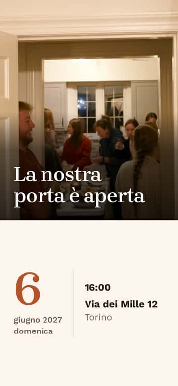 Inviti per l’inaugurazione della casa – Porta aperta