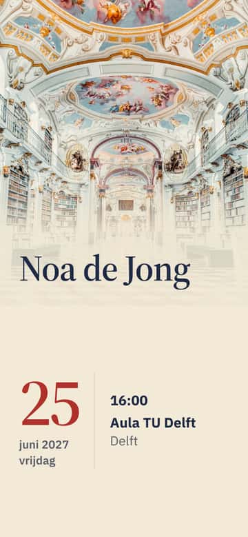 Uitnodigingen voor diploma-uitreikingen – Kaartenbak