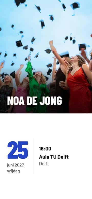 Uitnodigingen voor diploma-uitreikingen – Afstudeerhoed