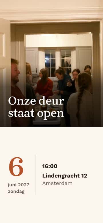Housewarming-uitnodigingen – Open deur