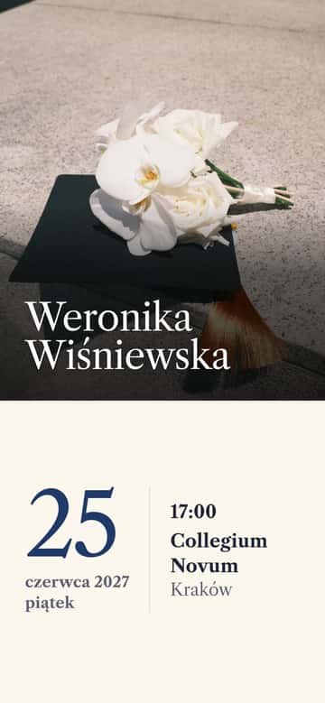 Zaproszenia na rozdanie dyplomów – Wyróżnienie