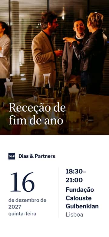 Convites para eventos corporativos – Receção