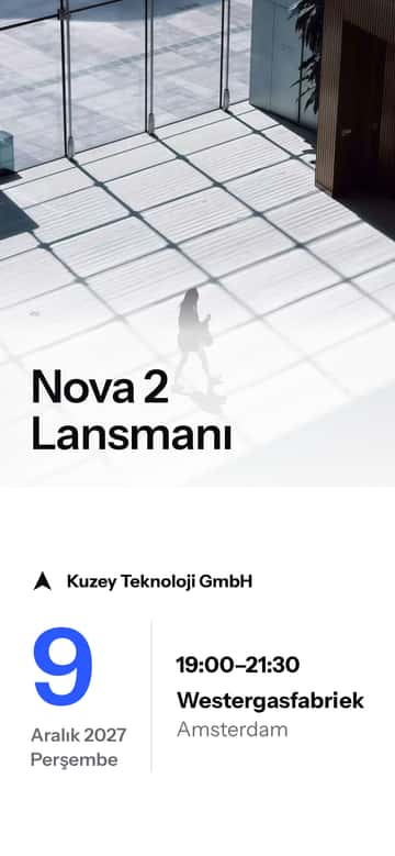 Kurumsal etkinlik davetiyeleri – Lansman